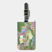 荷物タグ=モネガン島キャシーのランドリー ラゲッジタグ (正面縦)