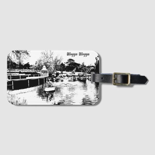 荷物タグ ラゲッジタグ (正面横)