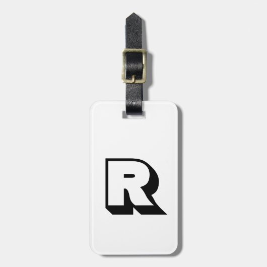 荷物タグ ラゲッジタグ (正面縦)