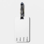 荷物タグ ラゲッジタグ (裏面縦)