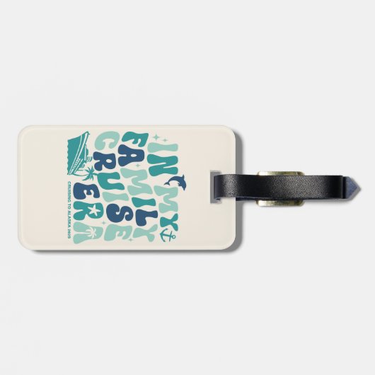 荷物タグ ラゲッジタグ (裏面横)
