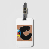 荷物タグ ラゲッジタグ (正面縦)