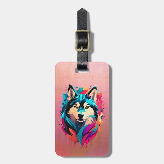 荷物タグ ラゲッジタグ (正面縦)