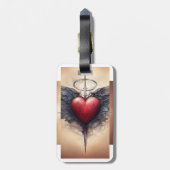 荷物タグ ラゲッジタグ (裏面縦)