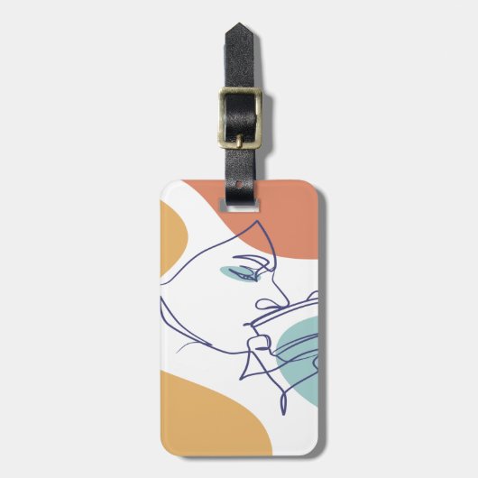 荷物タグ ラゲッジタグ (正面縦)