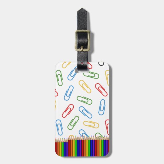 荷物タグ ラゲッジタグ (正面縦)