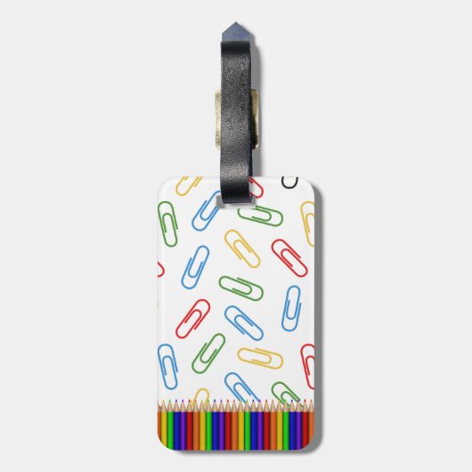 荷物タグ ラゲッジタグ (裏面縦)