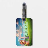 荷物タグ ラゲッジタグ (裏面縦)