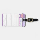 荷物タグ ラゲッジタグ (正面横)