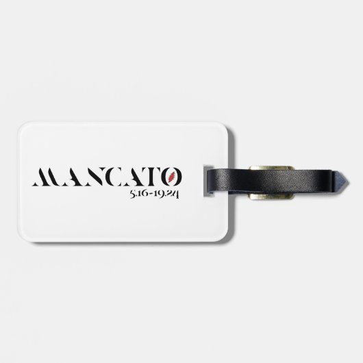 荷物タグ ラゲッジタグ (裏面横)