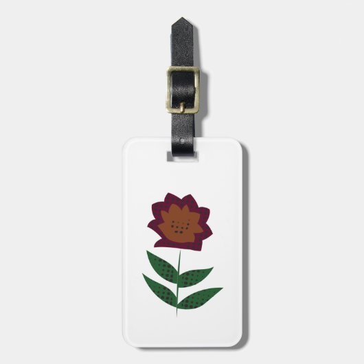 荷物タグ ラゲッジタグ (正面縦)