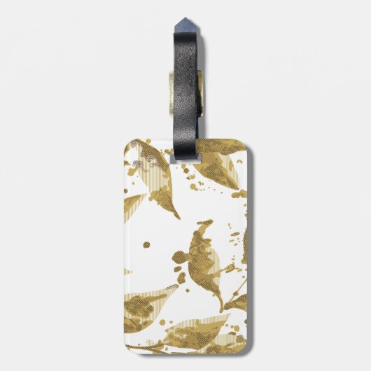 荷物タグ ラゲッジタグ (裏面縦)