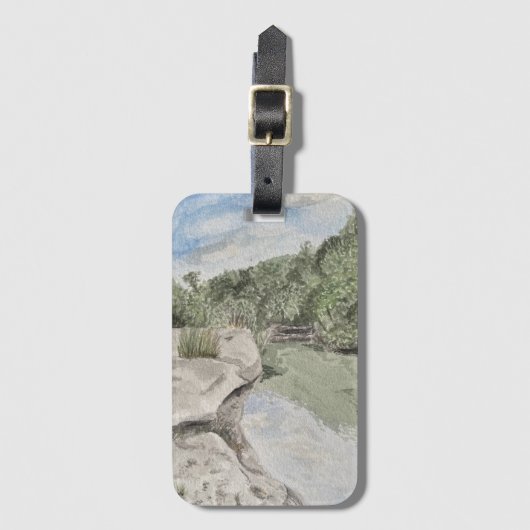 荷物タグ ラゲッジタグ (正面縦)