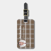 荷物タグ ラゲッジタグ (正面縦)