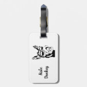 荷物タグ ラゲッジタグ (裏面縦)