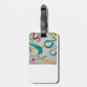 荷物タグ ラゲッジタグ (裏面縦)