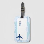 荷物タグ ラゲッジタグ (正面縦)