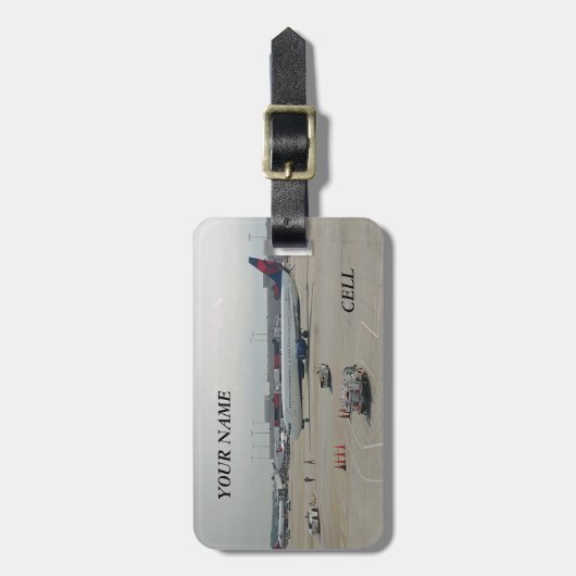 荷物タグ ラゲッジタグ (正面縦)