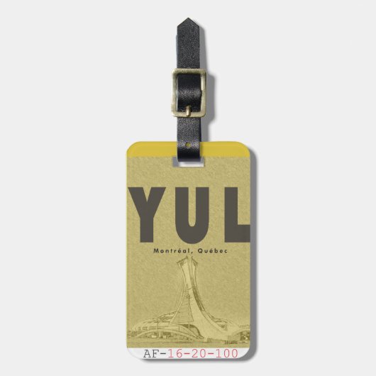 荷物タグ ラゲッジタグ (正面縦)