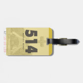 荷物タグ ラゲッジタグ (裏面横)