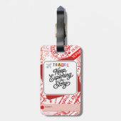 荷物タグ ラゲッジタグ (裏面縦)