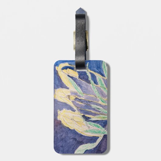 荷物タグ ラゲッジタグ (裏面縦)