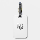 荷物タグ ラゲッジタグ (裏面縦)