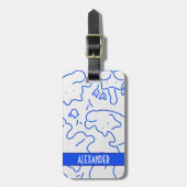 荷物タグ ラゲッジタグ (正面縦)