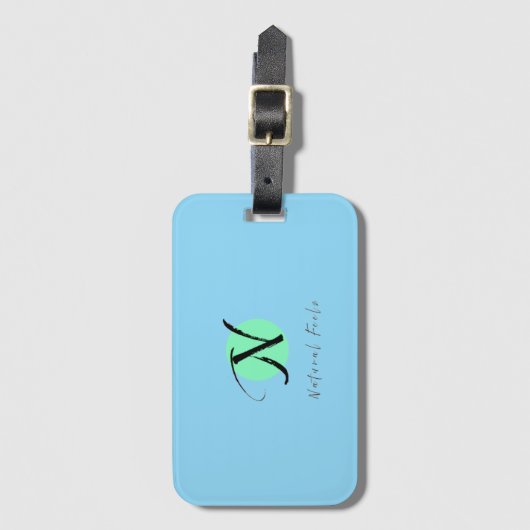 荷物タグ ラゲッジタグ (正面縦)