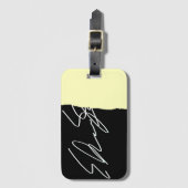 荷物タグ ラゲッジタグ (正面縦)