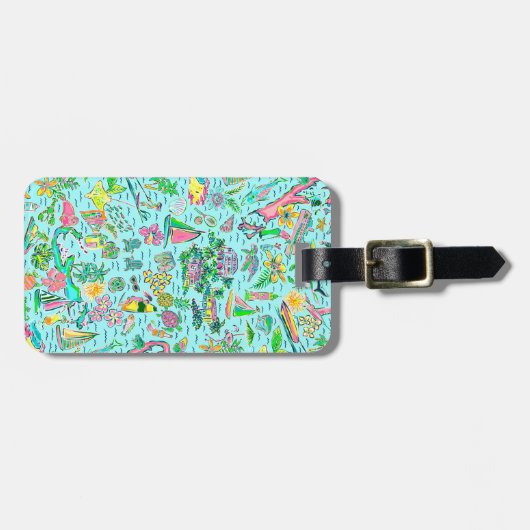 荷物タグ ラゲッジタグ (正面横)