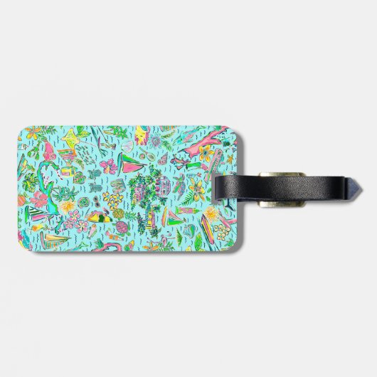 荷物タグ ラゲッジタグ (裏面横)