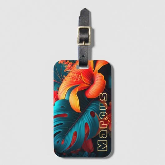 荷物タグ ラゲッジタグ (正面縦)