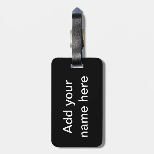 荷物タグ ラゲッジタグ (裏面縦)