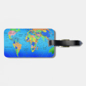 荷物タグ – ワールドマップ ラゲッジタグ (裏面横)