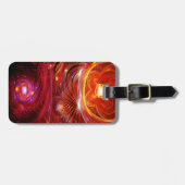 荷物タグ/抽象芸術 ラゲッジタグ (正面横)