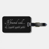 荷物タグ – 新婚Mr. & Mrs. ラゲッジタグ (裏面横)