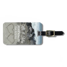 荷物タグ – 砂の2ハート