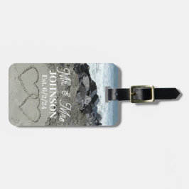 荷物タグ – 砂の2ハート ラゲッジタグ