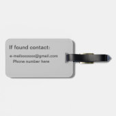 荷物タグ – 繰り返しモノグラム ラゲッジタグ (裏面横)