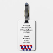 荷物タグ – 3次元イリュージョン ラゲッジタグ (裏面縦)