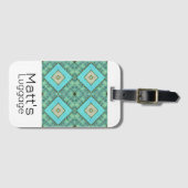 荷物タグ – Jo Imagesによる建築パターン ラゲッジタグ (正面横)
