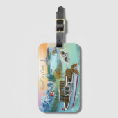 荷物タグ – Keeshond Club of Canada ラゲッジタグ (正面縦)