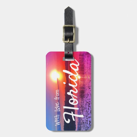 荷物タグ「With Love From」 ラゲッジタグ (正面縦)