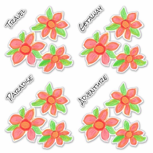 荷物デカール シール (正面)