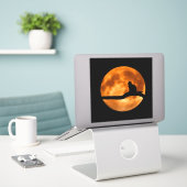 荷物デカール シール (デスク上のノートパソコン)