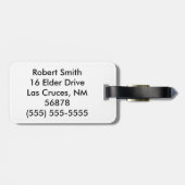 荷物パーソナライズされたタグサンライズ通路P ラゲッジタグ (裏面横)