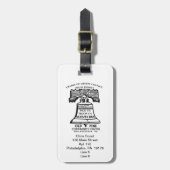 荷物パーソナライズされたタグスタイルB- 176 ラゲッジタグ (正面縦)