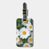 荷物パーソナライズされたタグ付きデイジー ラゲッジタグ (正面縦)