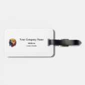 荷物パーソナライズされたタグ – ビジネスカスタム詳細 ラゲッジタグ (裏面横)